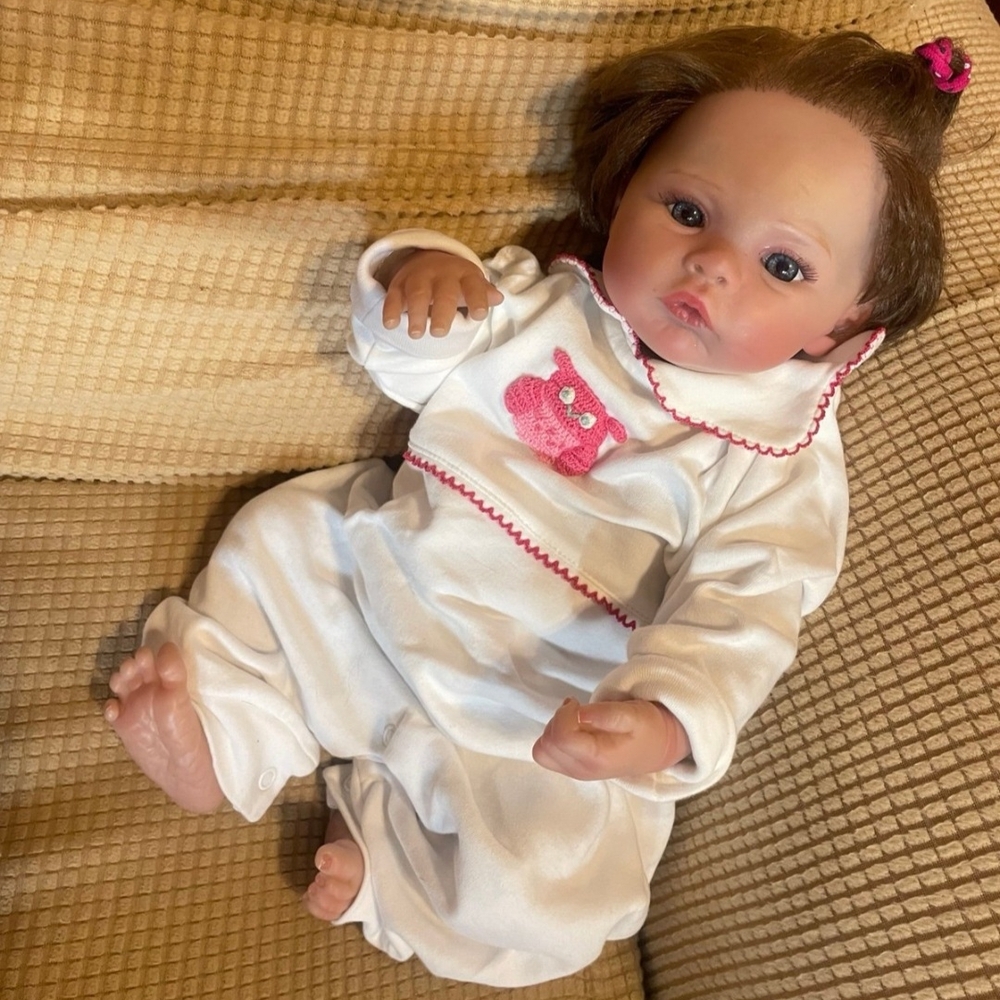 & Other Stories Doll with White and Pink Outfit